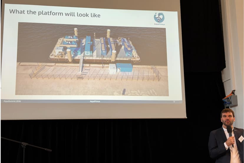 AquaPrimus Plattform-Rendering beim Summit