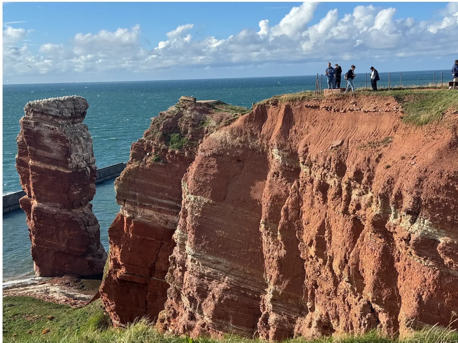 Helgoland – Lange Anna und Steilküste